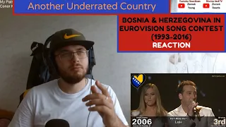 Bosnia & Herzegovina in Eurovision Song Contest (1993-2016) (Reaction)