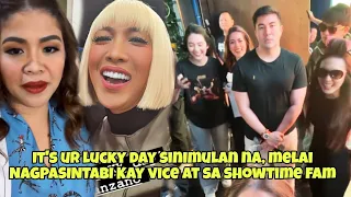 ITS UR LUCKY DAY SINIMULAN N, MELAI NAGPASINTABI SA SHOWTIME AT KAY VICE, BACKSTAGE BEHIND THE SCENE