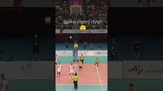 Spike Keras Tajam Rivan sea games volly ball putra 2022