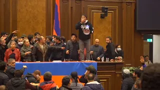 Outrage Erupts In Armenia After Nagorno-Karabakh Deal Announced