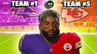 What If Odell Beckham Jr Changed Teams Every Season?