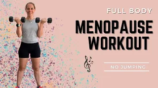 FULL BODY Workout For MENOPAUSE | With or Without WEIGHTS