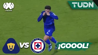 ¡NACHITO RIVERO! GOOL de la máquina | Pumas 0-1 Cruz Azul | CL2024 - Liga Mx 4tos | TUDN