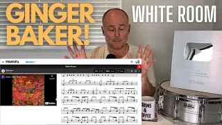 Drum Teacher Reaction: GINGER BAKER | Cream - 'White Room'