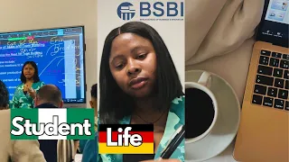 Day In a life of a Master's Student in Germany| Nigerian 🇳🇬 Student In Germany 🇩🇪| BSBI University