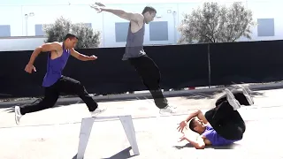 PARKOUR ROLL (PK Roll) • Tutorial with English Subtitles