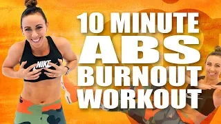 10 Minute AB BURNOUT WORKOUT with Sydney Cummings!