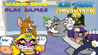 Wario Bros Play Games: Tom and Jerry in House Trap (PS1) #1