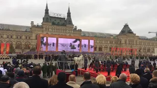 100-летие Социалистической Революции. Москва, Красная Площадь.