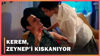 Kerem, Zeynep'i Kıskanıyor! - Güneşi Beklerken 10.Bölüm