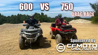 CFMOTO CForce 600 VS SUZUKI King Quad 750