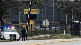 HISD police giving update on yesterday's lockdown at Wisdom High School