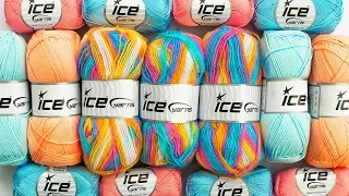 REVIEW of ICE YARNS - Unboxing Yarn Reviews by Donna Wolfe from Naztazia