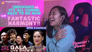 2nd CHANCE - XFactor | It's All Coming Back To Me Now | Reaction | FANTASTIC HARMONY!! MERINDING!! 🥶