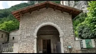 La Casa Natal y el Pueblo donde vivió Santa Rita de Casia. Roccaporena, Italia.