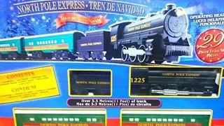 North Pole Express Train Set unboxing!!!