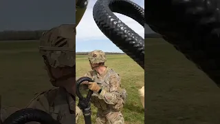 US ARMY Soldiers Conducting Air Assault Sling Load Operations Chinook GoPro POV 2023
