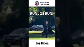 Biden RUNS from ARMAGEDDON question