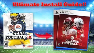 (Fixed) College Football Revamped Ultimate Install Guide! SPEED FLEX F7 Helmets, Enhanced Graphics
