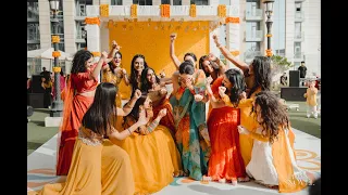 Vinay & Neha #ViNeh | Surprise Mehendi Dance | Aaya Laariye | Charkha Channan Da | Kangna Re