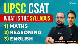 CSAT Syllabus UPSC | Maths Syllabus CSAT | Reasoning Syllabus CSAT | English Syllabus CSAT | EduTap