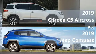 2019 Citroen C5 Aircross vs 2019 Jeep Compass (technical comparison)
