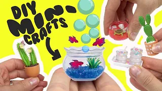 Let’s Make Miniature Household Items with Super Mario Bros Princess Peach! DIY Resin Craft