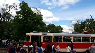 Москва. Выставка городского ретро транспорта на Чистопрудном бульваре. Часть 1. Июнь 2022 года.