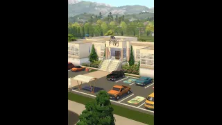 Перестраиваю школу в Симс 4 | The Sims 4 High School years | #thesims4 #симс4 #shorts #ts4