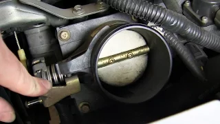 How to: Clean & replace throttle body Ford Duratec HE (Mondeo, Focus, Mazda)