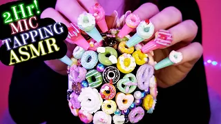 ASMR Mic Tapping & Scratching 2Hr! 🦋Embellished Series Compilation🦋 10 Different Mics!