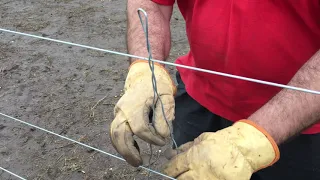 Varillas metálicas para alambrado