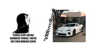 Please stop saying dumb things - LFA Edition