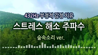 🌿432Hz 스트레스 해소 주파수🌿 심신 안정 / 부정적 감정 치유 / 3시간 힐링 음악 / 마음이 편안해지는 주파수 / 긴장 완화 / 피로회복 / 432hz 음악 / 새 소리