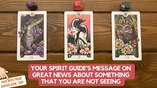 Your Spirit Guide's Message on Great News About Something That You Are Not Seeing | Timeless Reading