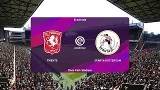 PES 2020 | Twente vs Sparta Rotterdam - Eredivisie | 01/02/2020 | 1080p 60FPS