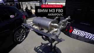 Akrapovic BMW M3 F80 Exhaust,