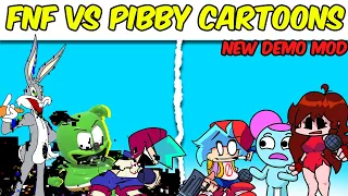 FNF Pibby Cartoons 2.0 Demo  | Pibby Bugs Bunny, Gummy Bear, Corrupted BF (FNF/Pibby/New)