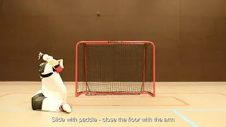 How to slide with paddle