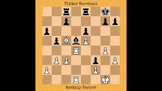 Anatoly Karpov vs Viktor Korchnoi | World Championship Match, 1978 #chess