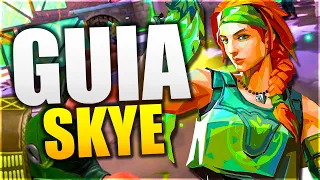 COMO JUGAR SKYE en VALORANT | GUIA SKYE VALORANT | SKYE GUIA