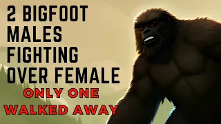 The Female Bigfoot's Father Was Fighting The Violent Male That Wanted To Take Her