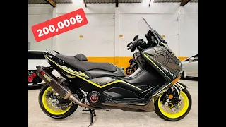 Yamaha Tmax BronzeMax 530 ปี14 แต่งทั้งคัน ท่อ Akrapovic Carbon Full รถศูนย์ทะเบียนแท้ ของแต่งคุ้มๆ