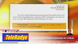 Huling DQ case laban kay Marcos Jr. ibinasura ng Comelec | HEADLINE PILIPINAS (20 April 2022)