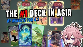 The Strongest Meta Deck In Asia |  Genshin Impact TCG 4.1