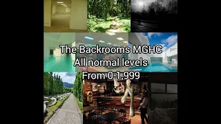 Every normal level of the backrooms MGHC wiki so far (Levels 0-1,999)