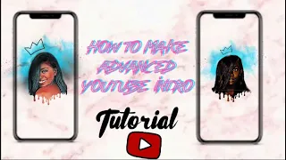 HOW TO : MAKE AN ADVANCED YOUTUBE INTRO ON IPHONE 📱FOR FREE