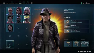 playing as the granny in watch dogs legion the mina