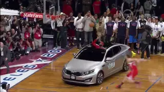 Blake Griffin Jumps Over a Kia and Wins 2011 NBA Dunk Contest (2-19-2011)