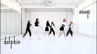 Asap dance practice but its music is Dolphin 💗